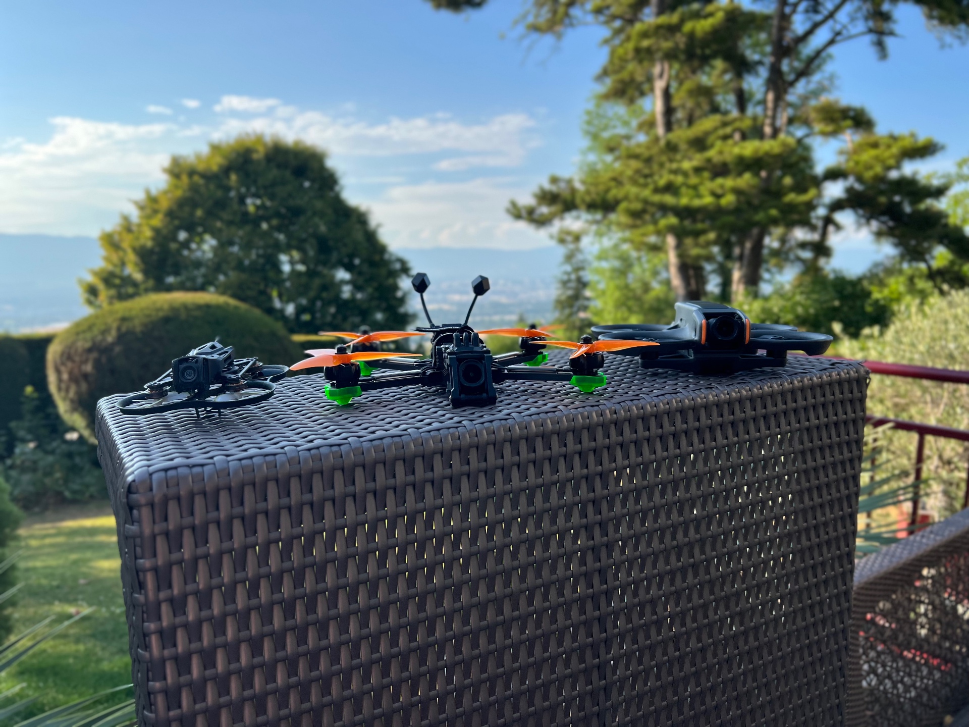 Notre flotte de drones cinématographiques